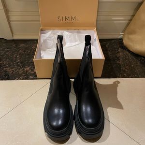 Simmi London Black Ankle Boots